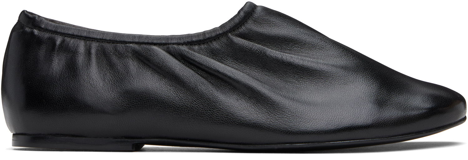 Sneakers och skor A.P.C. A.P.C. Swan Slip-On Ballerina Flats Svart | PXCAZ-F53302, 0