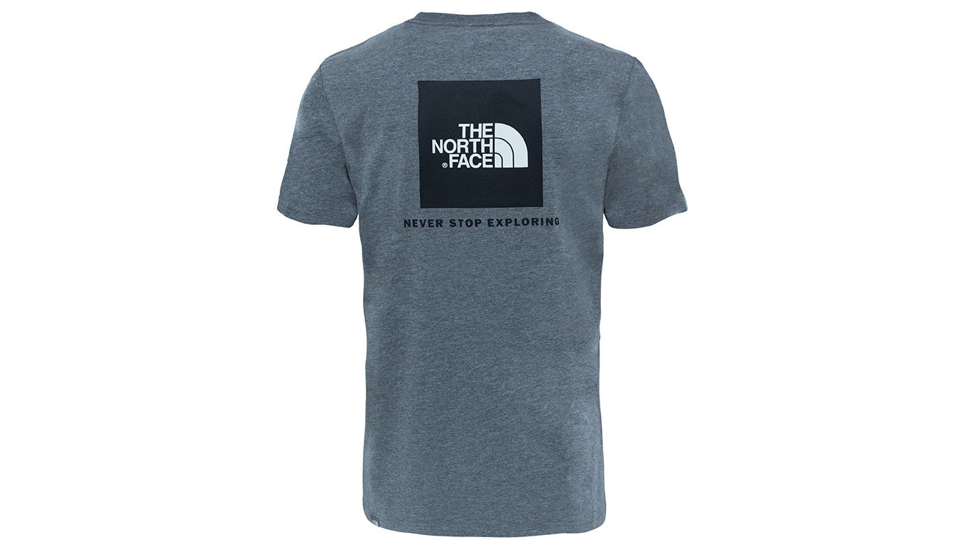 T-shirt The North Face M Red Box Tee Grå | NF0A2TX2JBV, 1