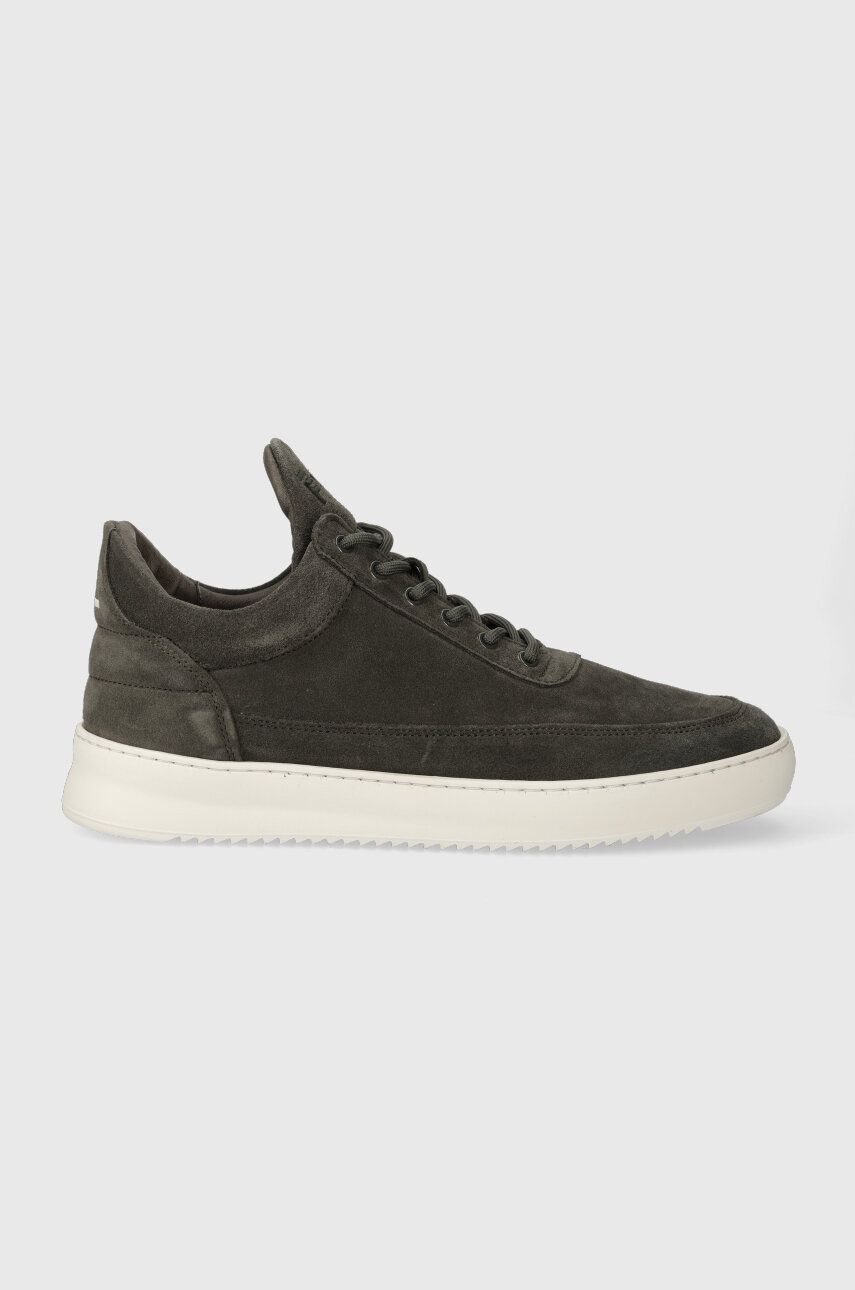 Sneakers och skor Filling Pieces Low Top Suede Grön | 10122791325, 0