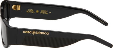 Solglasögon Casablanca Bold Rectangular Sunglasses Svart | EW-076-01, 2