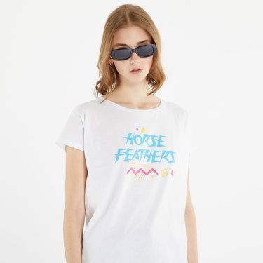 T-shirt Horsefeathers Regina Tee Vit | SW886B, 2