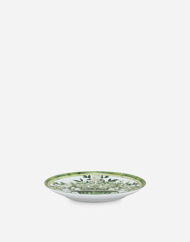 Heminredning Dolce & Gabbana Dolce & Gabbana Set of 2 Porcelain Dessert Plates with Green Floral Urn Design Grön | TC0S03TCA88UV019, 1