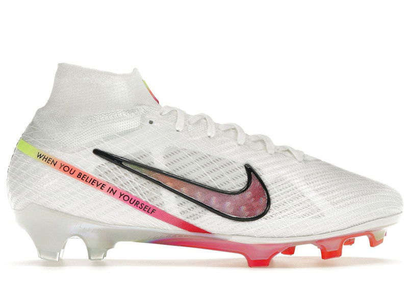 Sneakers och skor Nike Zoom Mercurial Superfly 9 Elite FG Marcus Rashford Better Believe It Vit | FD1171-100, 0