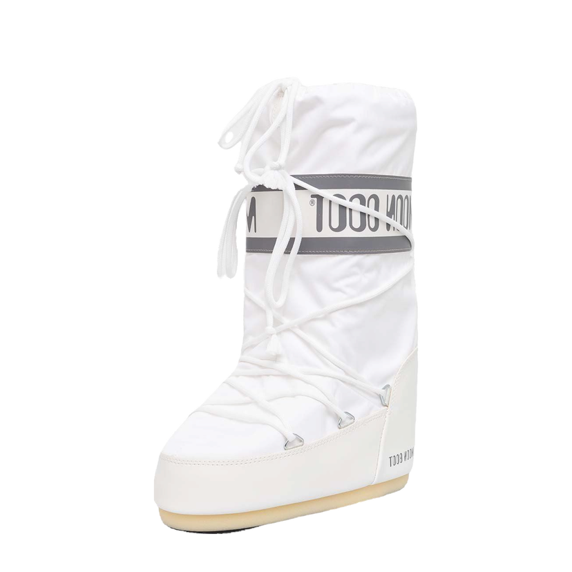 Sneakers och skor Moon Boot MB ICON NYLON Boots Vit | 80D1400440.A001