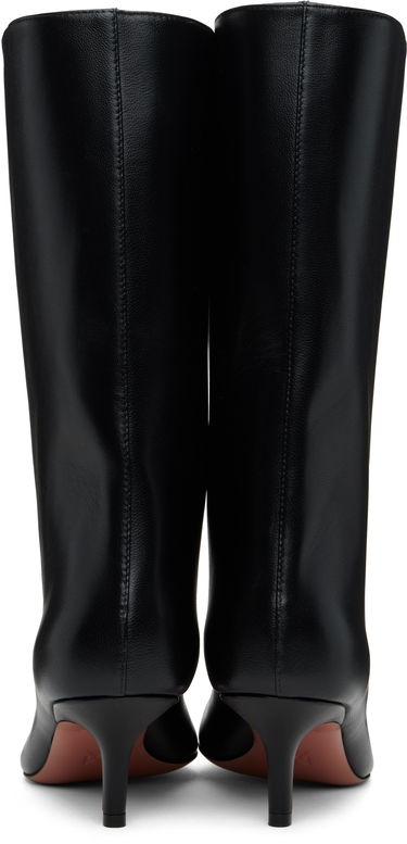 Skovård Amina Muaddi Amina Muaddi Fiona 60 Kitten Heel Boots Svart | FIONA BOOT NAPPA, 1