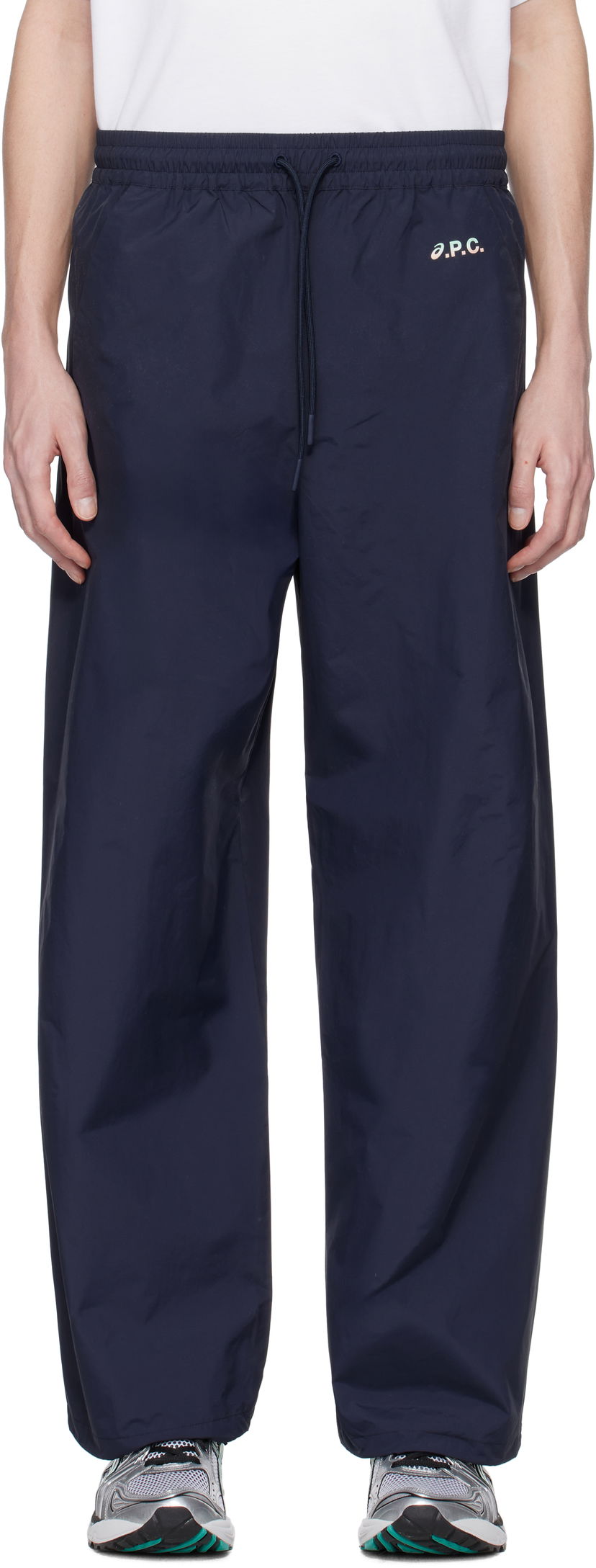 Träningsbyxor A.P.C. ASICS Edition Haze Trousers Mörkblå | PSAKM-M08478