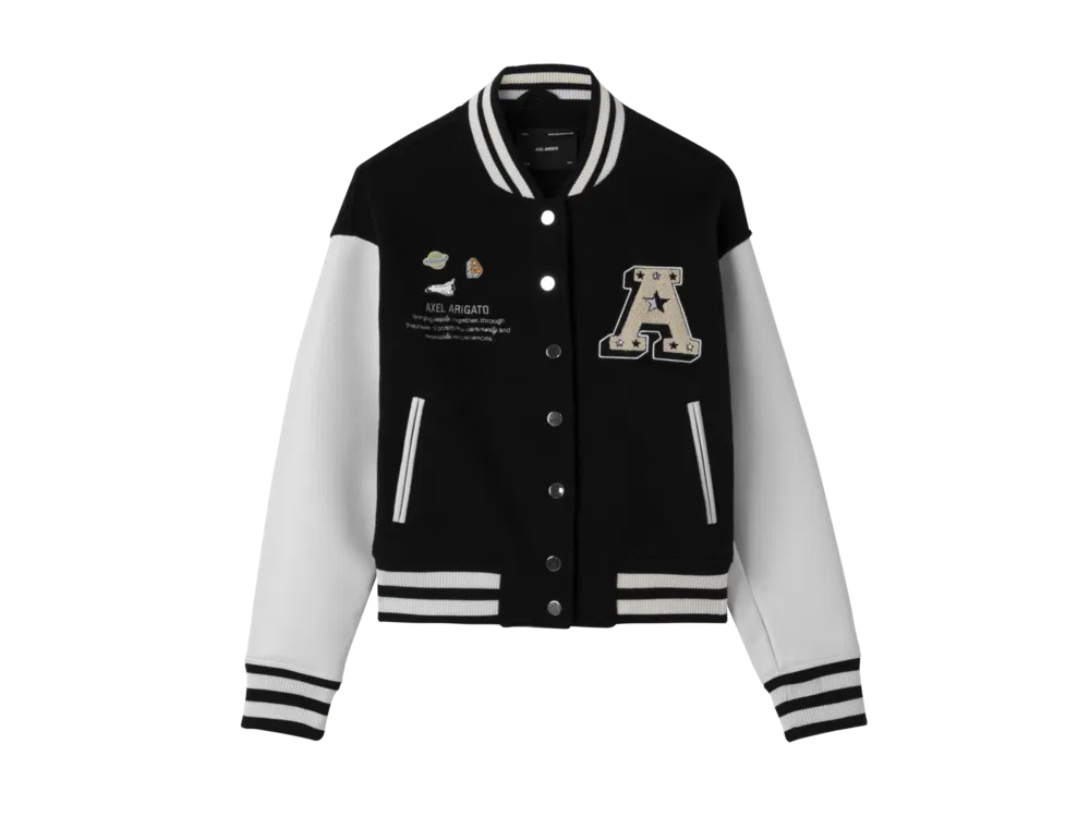 Bomberjacka AXEL ARIGATO Arigato Space Academy Varsity Svart | A1013002, 0