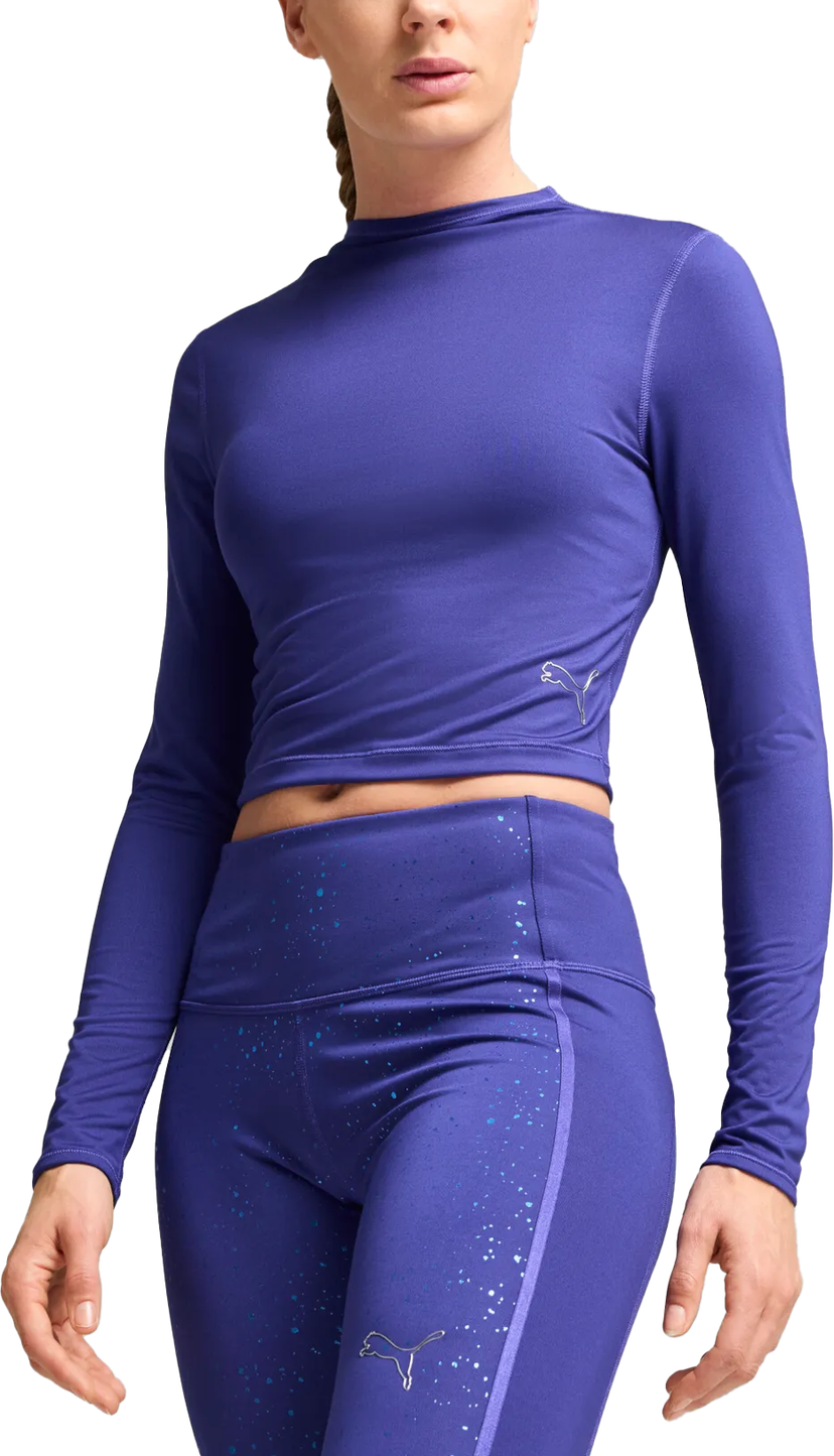 Crop top Puma Puma Intergalactic Long Sleeve Crop Top Purpur | 525801-27