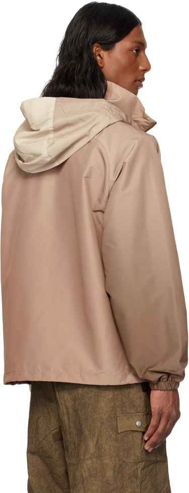 Vindjacka Dime Dime Gradient Windbreaker Jacket Beige | DIME2SP251BRW, 2