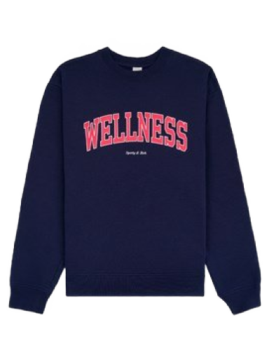 Sweatshirt Sporty & Rich Wellness Ivy Crewneck Mörkblå | CR662NA