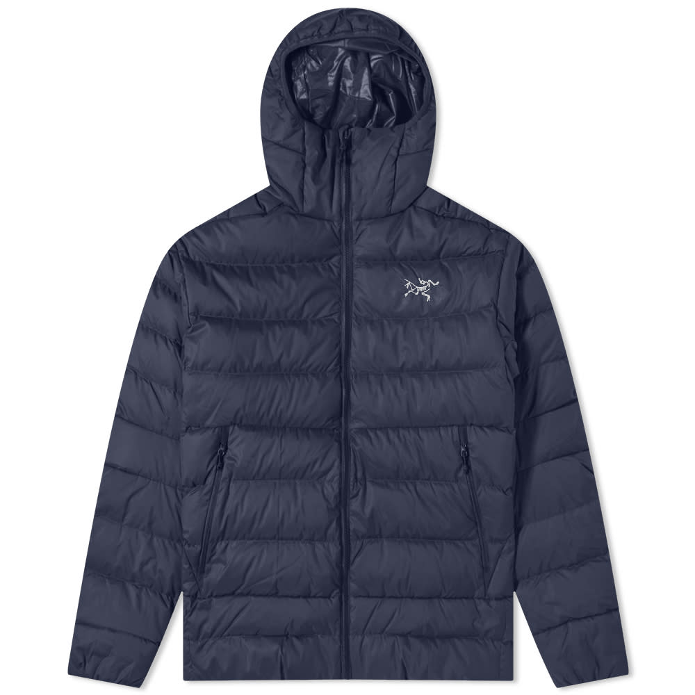 Pufferjacka Arcteryx Arc'teryx Thorium AR Hooded Down Jacket Kingfisher Mörkblå | 29926-KF, 0