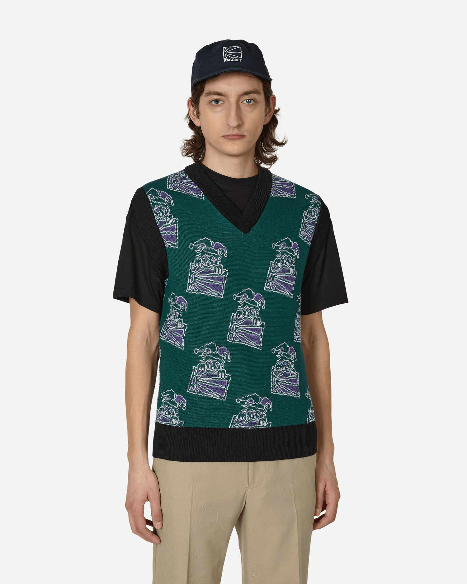 T-shirt PACCBET Clown Gilet Grön | PACC12N004 1, 0