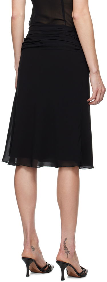 Kjol GUIZIO Guizio Eda Midi Skirt Svart | P24314W101, 2