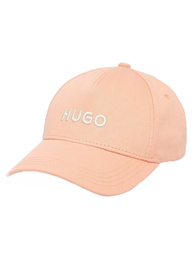 Keps BOSS 3D Embroidered Logo Cotton-Twill Cap Orange | 50496033