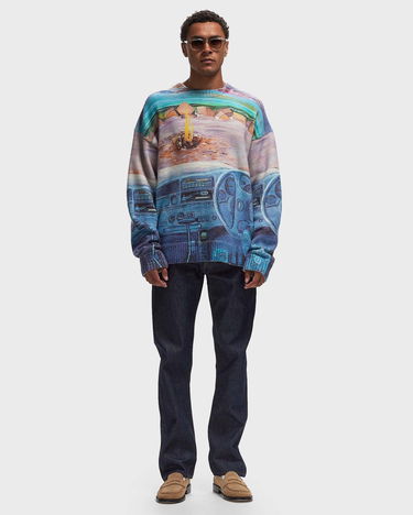 Sweater JW Anderson PRINTED JUMPER Blå | KW1222-YN0373-835, 1