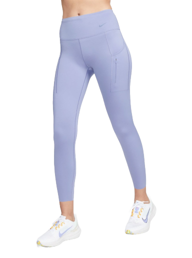 Damasker Nike Dri-FIT Go Mid-Rise 7/8 Leggings Purpur | dq5692-519