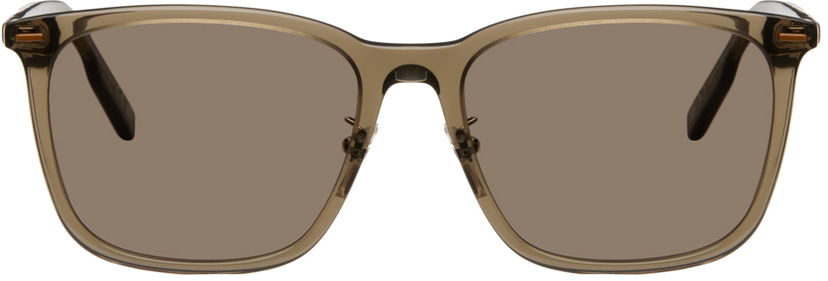 Solglasögon ZEGNA ZEGNA Leggerissimo Acetate Sunglasses Beige | EZ0223-D_5751J