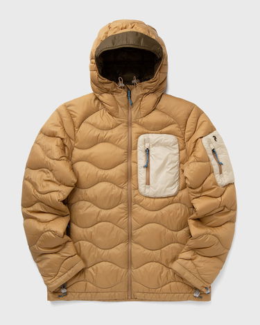 Pufferjacka Peak Performance HeliuUtility Down Hood Jacket Beige | G79847100, 0