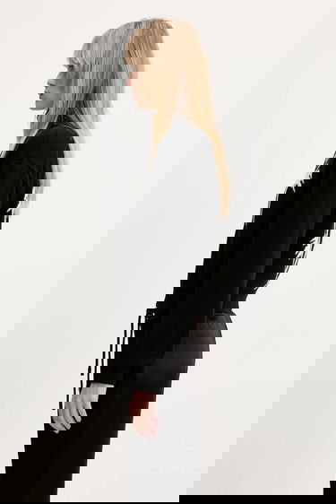 Sweater Palm Angels Palm Angels Palm Inlay Knit Track Jacket Svart | PWHA061S25KNI0011003, 4