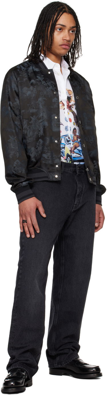 Jeans Off-White Off-White Arrow Skate Jeans Svart | OMYA138C99DEN0021300, 3