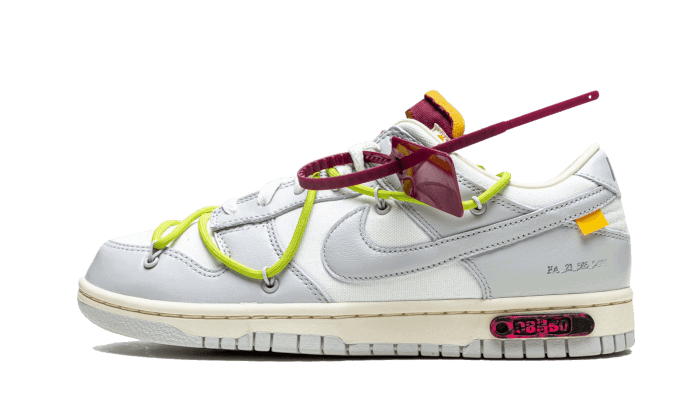 Sneakers och skor Nike Off-White x Dunk Low ''Lot 08 of 50'' Vit | DM1602-106, 0