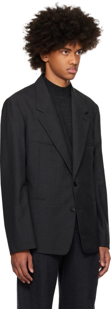 Jacka LEMAIRE LEMAIRE Tailored Single Breasted Blazer Svart | JA1056 LF414, 1