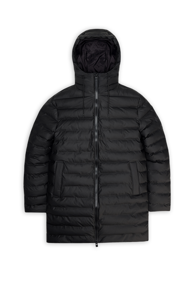 Pufferjacka Rains Long Puffer Jacket Svart | 15900\01, 6