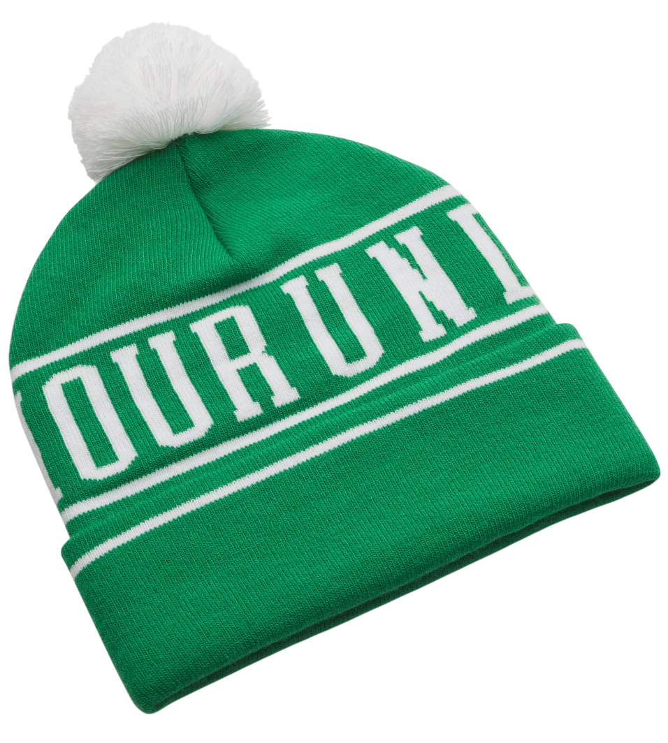 Mössa Under Armour Halftime Pom Beanie Grön | 1386634-305, 1