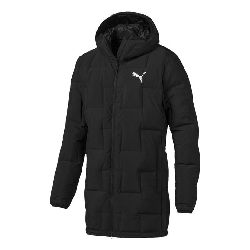 Pufferjacka Puma Bench Down Jacket Svart | 580034-01