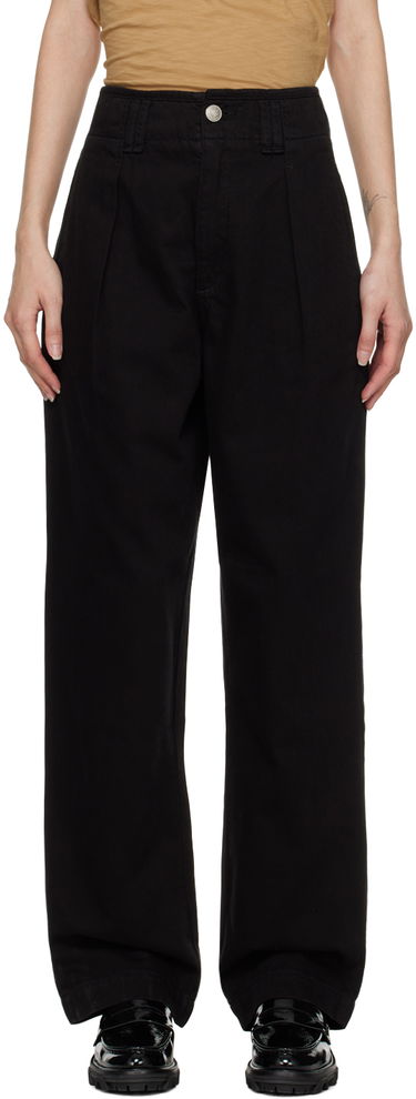 Byxor rag & bone rag & bone Pleated Trousers Svart | WDD22H2933F2BL, 0