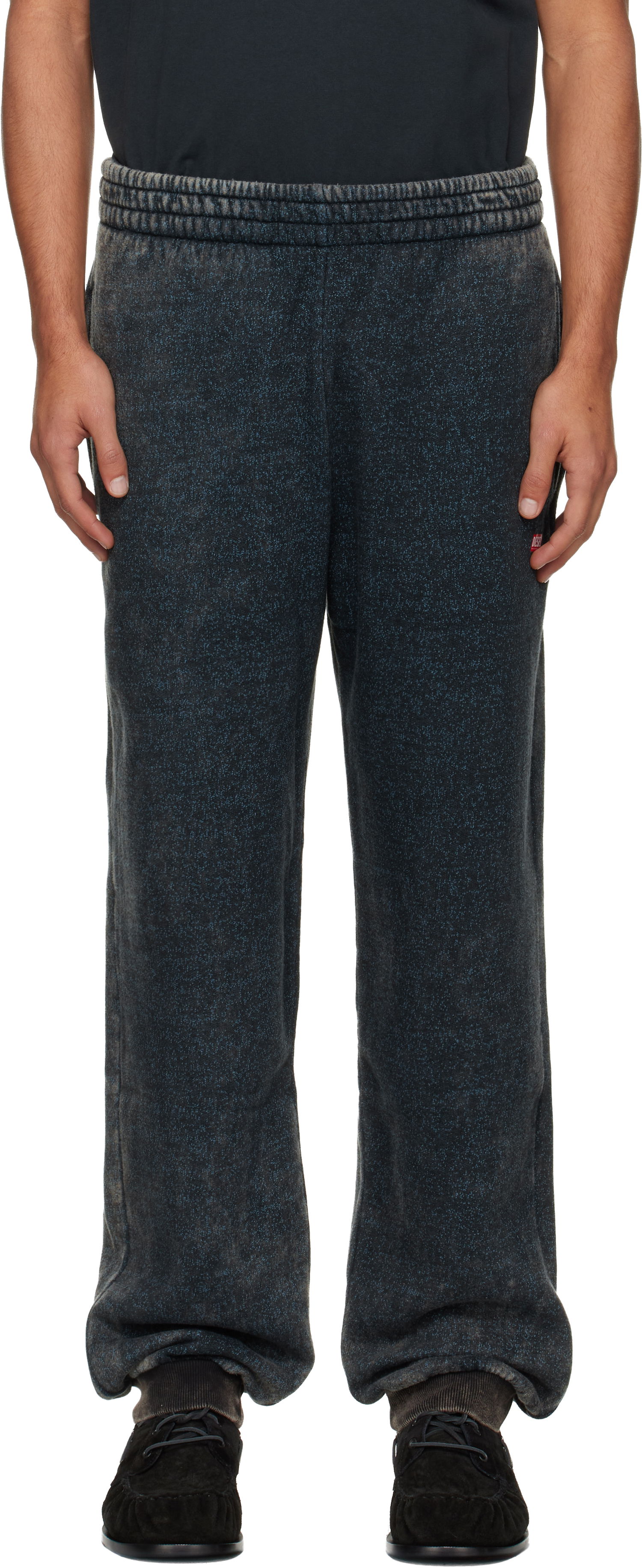 Träningsbyxor Diesel Heathered P-Marky-Cuff Sweatpants Grå | A18652-0AGBZ-9XXA, 0