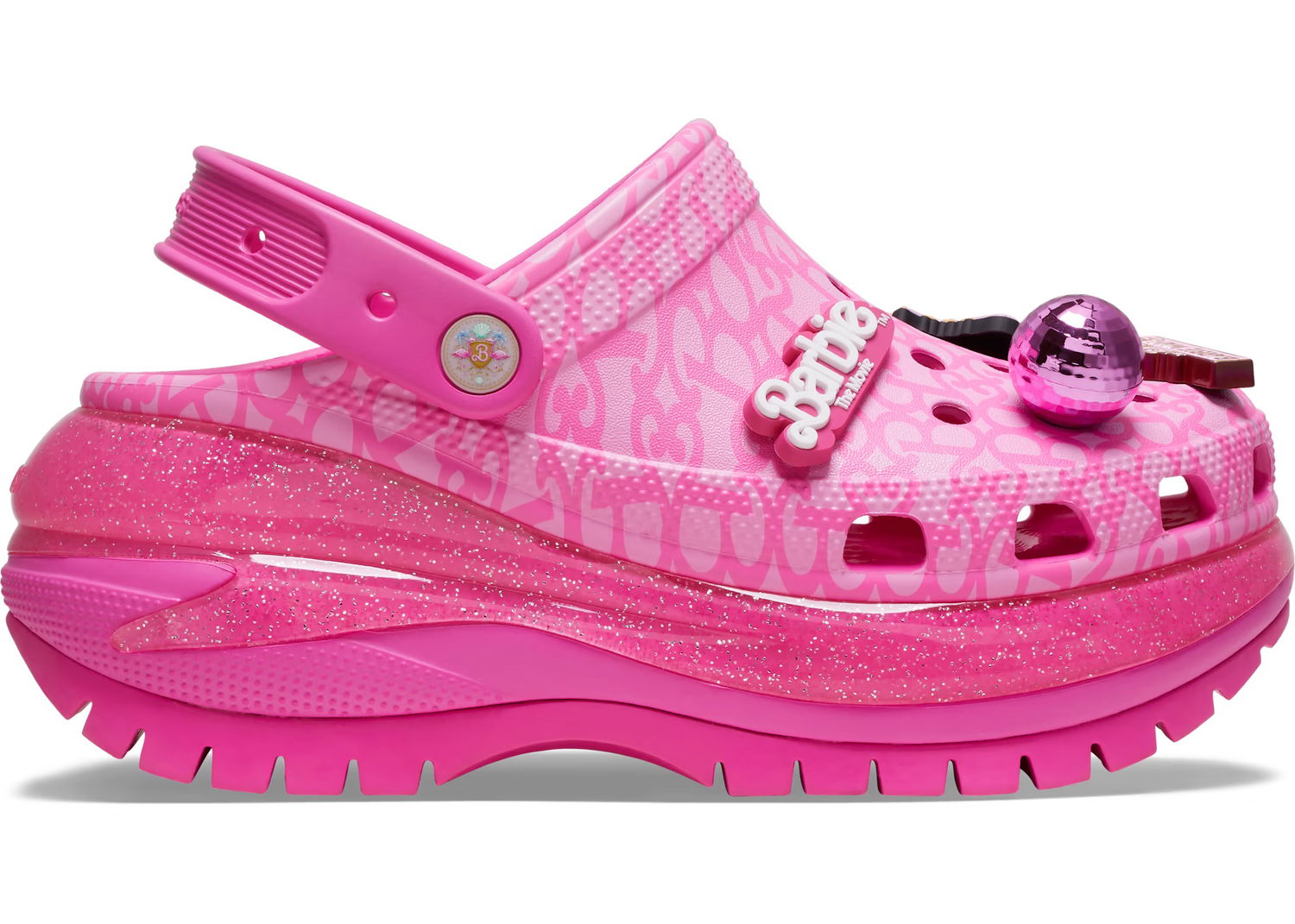 Sneakers och skor Crocs Classic Mega Crush Clog "Barbie The Movie" Rosa | 209244-6QQ, 0