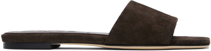 Tillbehör Aeyde Aeyde Anna Suede Sandals Brun | A11-FS-BRNS08FL6-SS24-953-022