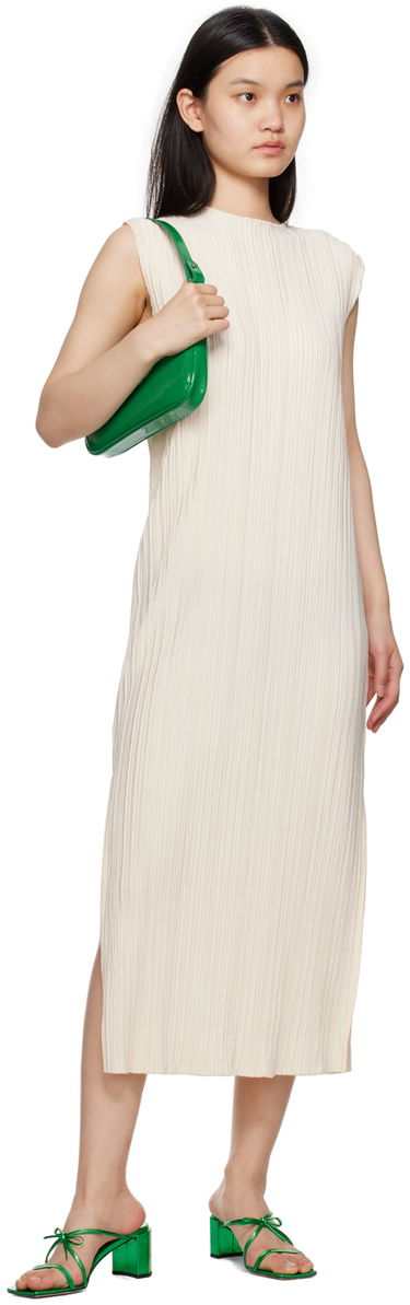 Sneakers och skor BY FAR June Metallic Leather Heeled Sandals Grön | 23SSJUNSCVGA, 4