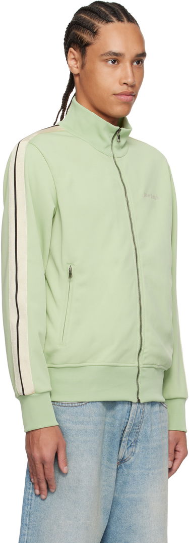 Bomberjacka Palm Angels Palm Angels Embroidered Logo Track Jacket Grön | PMBD058S25FAB0015303, 1