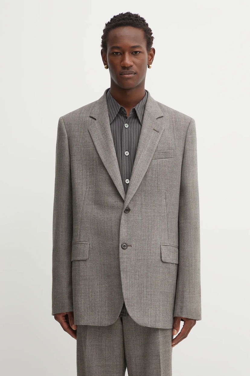 Jacka OUR LEGACY Our Legacy Ceremony Wool Blazer Grå | M4250CB