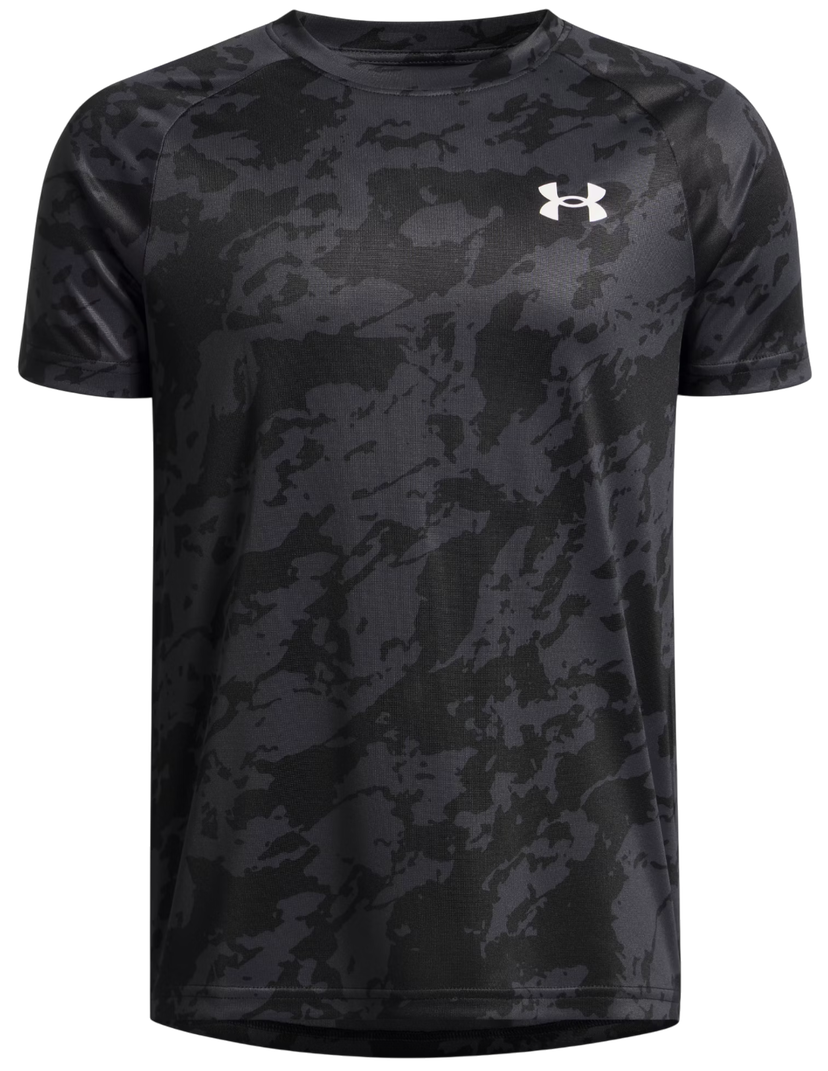 T-shirt Under Armour Camo Pattern Short Sleeve T-Shirt Tech 2.0 Svart | 1363284-003