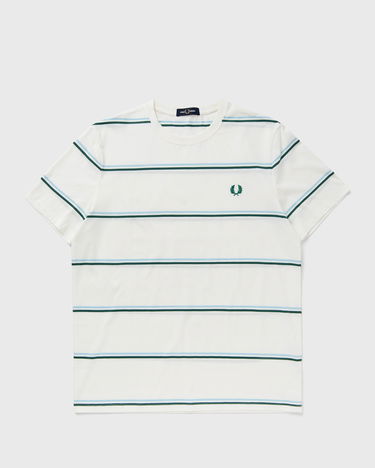 T-shirt Fred Perry Fred Perry Fine Stripe T-Shirt Vit | M1734-129, 0