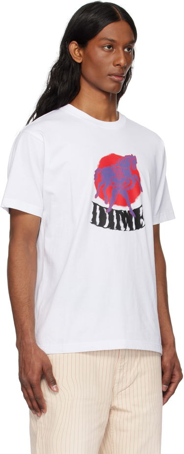 T-shirt Dime Dime Horseplay Graphic T-Shirt Vit | DIME2SP2556WHT, 1