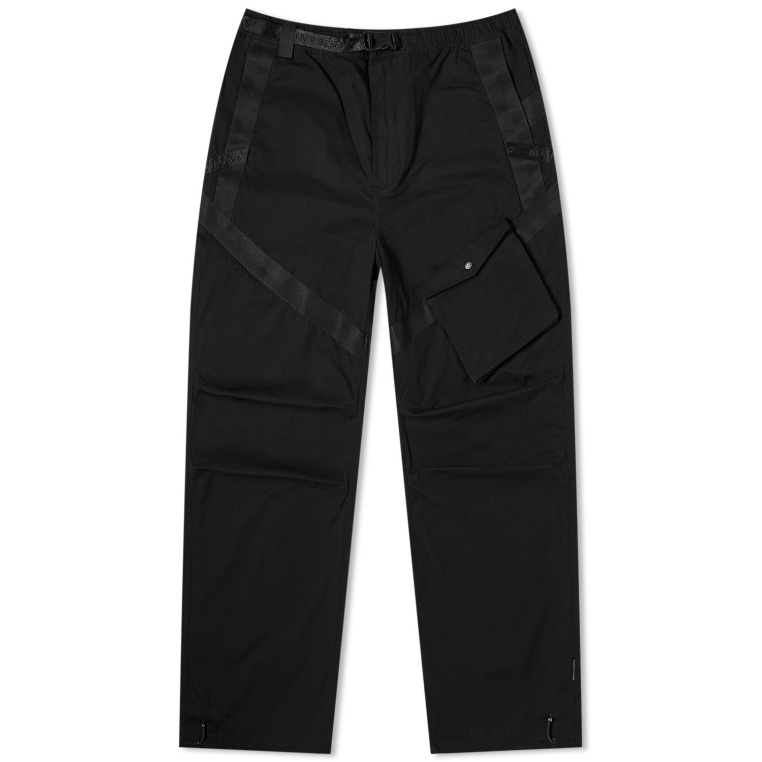 Byxor Maharishi Cordura NYCO Loose Track Pant Svart | 4548-BLK, 0