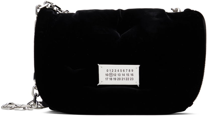 Axelväska Maison Margiela Glam Slam Flap Small Bag Svart | SB1WG0019 P6426
