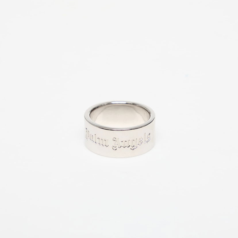 Ringa Palm Angels Classic Logo Band Ring Silver/ Silver 60 Metallisk | PMOC028S25MAT0017272