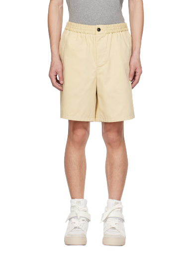 Shorts AMI Elasticized Shorts Beige | HSO303.CO0020