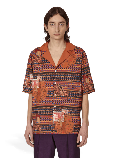 Skjorta Ahluwalia Tunde Shirt Röd | M-AHLU-TO009-SS23-FA100  BR