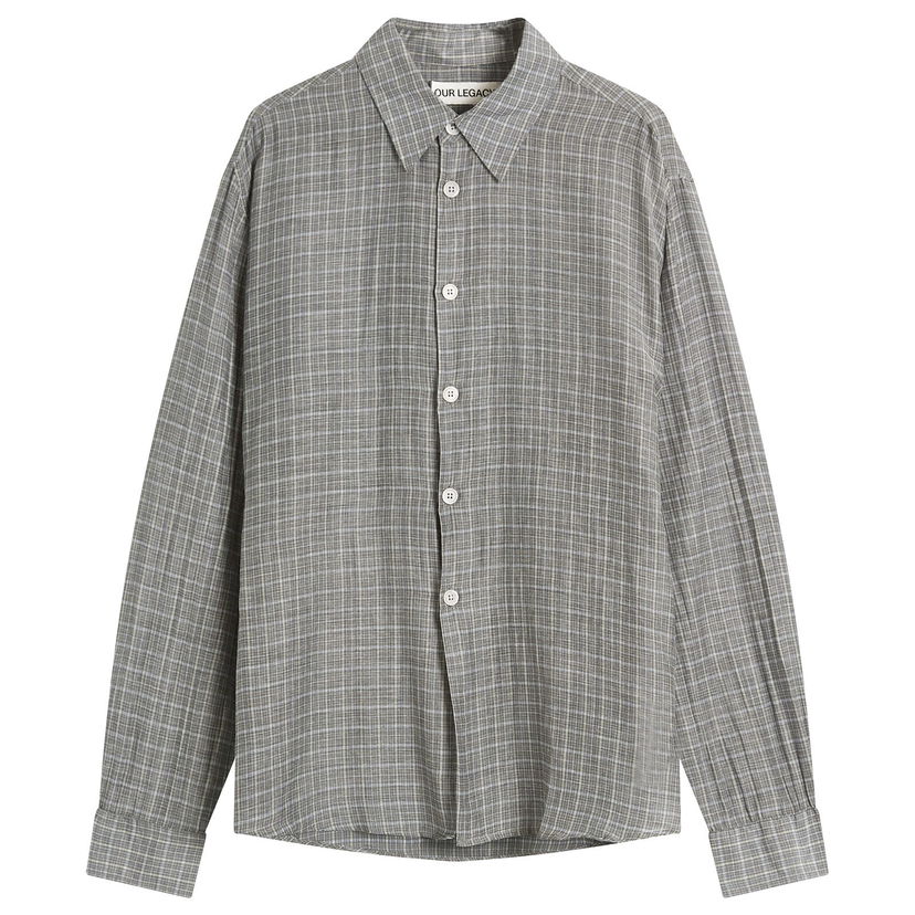 Skjorta OUR LEGACY Our Legacy Beyond Shirt Picnic Check Grå | M2252BP