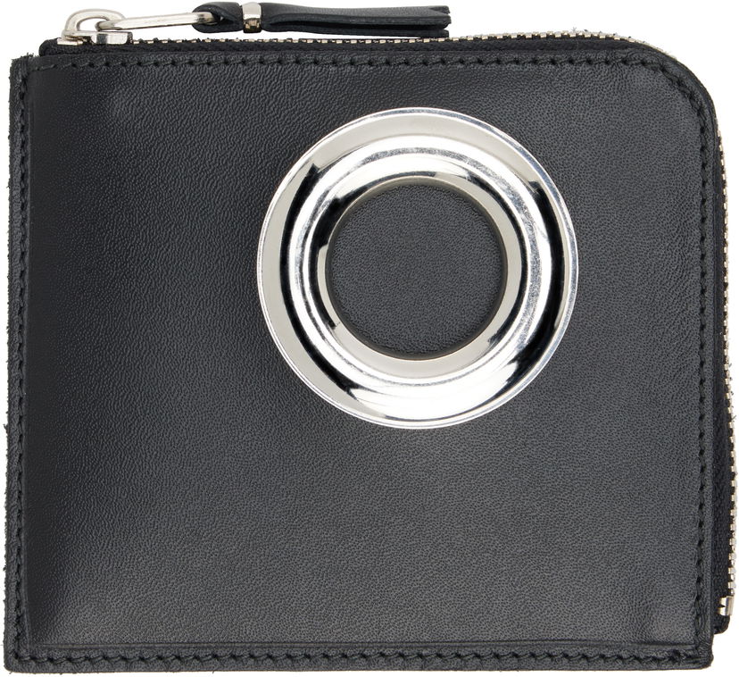 Plånbok Comme des Garçons COMME des GARÇONS Eyelet Zip Wallet Svart | SA3100SE