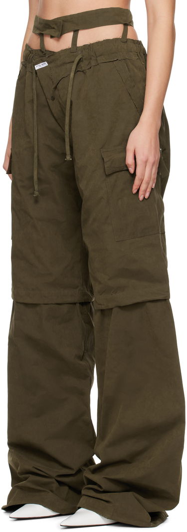 Cargo byxor Ottolinger Ottolinger Baggy Cargo Pants Grön | 10620030601, 3