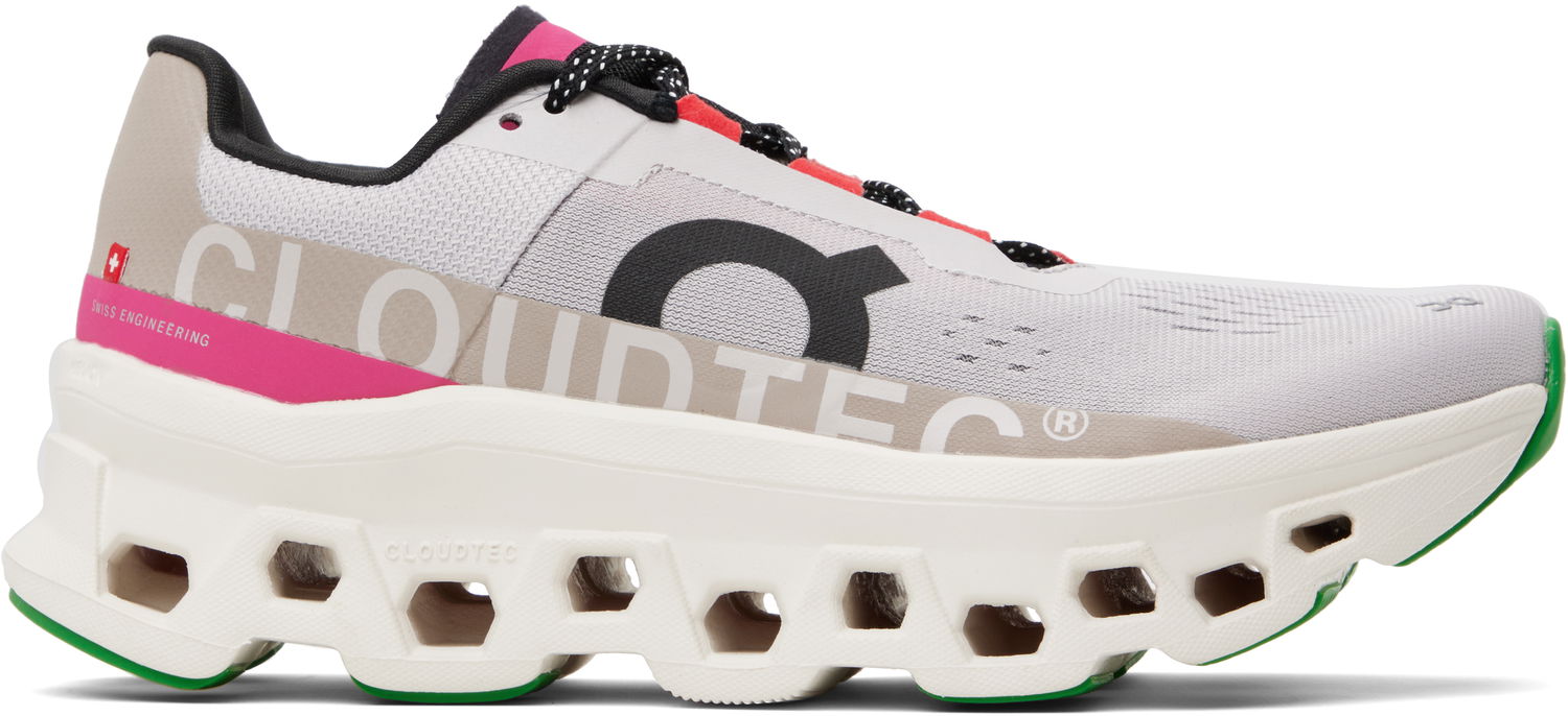 Sneakers och skor On Running Cloudmonster Vit | 61.97652, 0