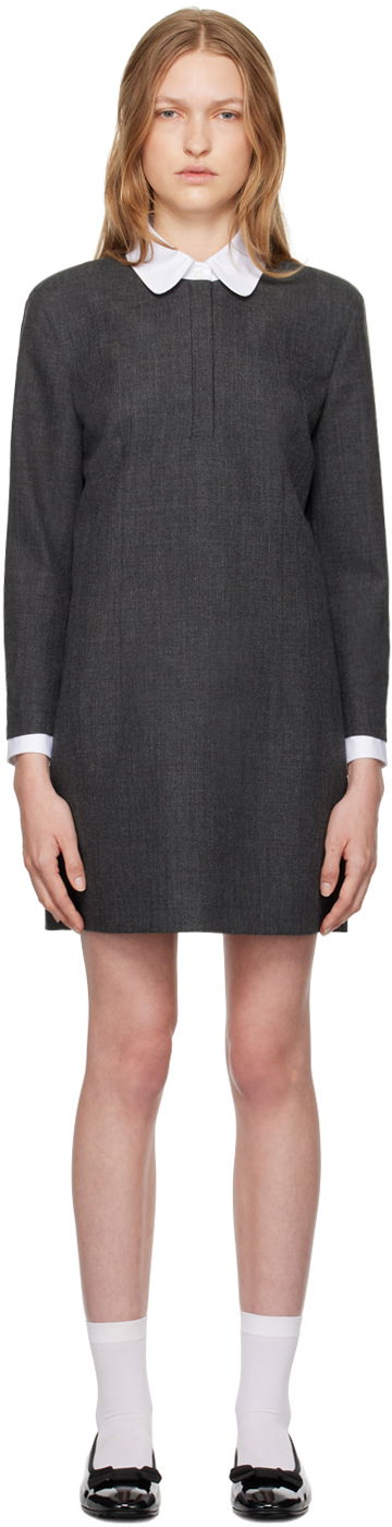 Klä Thom Browne Thom Browne Shift Minidress Grå | FDSE84C-F0582