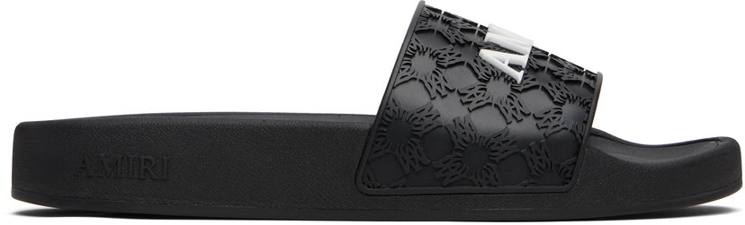 Tillbehör AMIRI AMIRI MA Quad Pool Slides Svart | AWFOSL1002